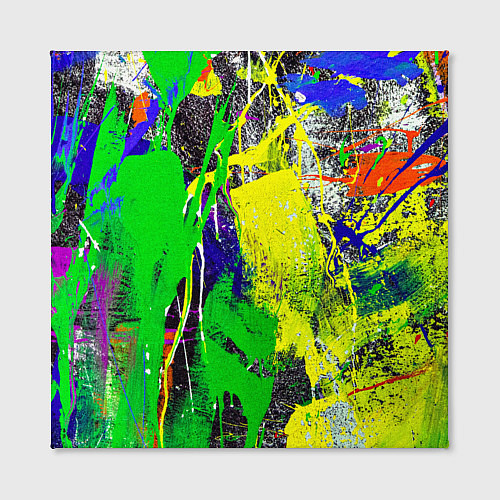 Картина квадратная Брызги красок Grunge Paints / 3D-принт – фото 2