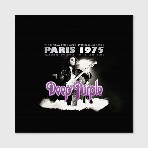 Картина квадратная Deep Purple - Paris 1975 / 3D-принт – фото 2