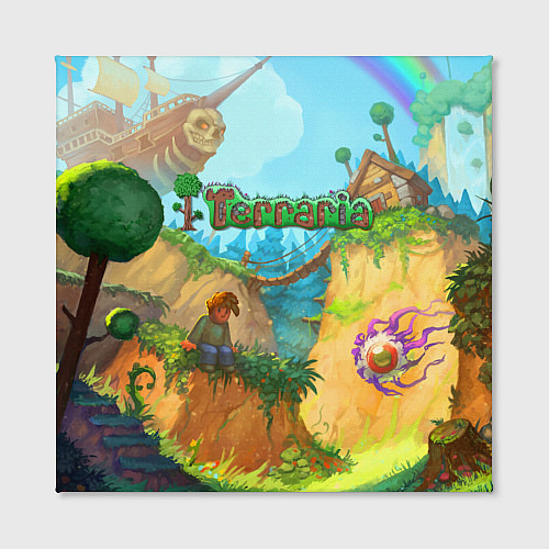 Картина квадратная Terraria Террария Z / 3D-принт – фото 2