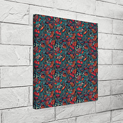 Холст квадратный Демоны, цвет: 3D-принт — фото 2