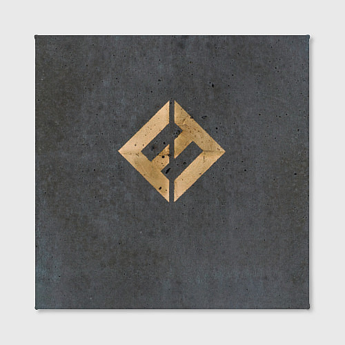Картина квадратная Concrete and Gold - Foo Fighters / 3D-принт – фото 2