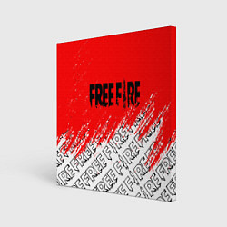 Холст квадратный Фри фаер День Booyah,, цвет: 3D-принт