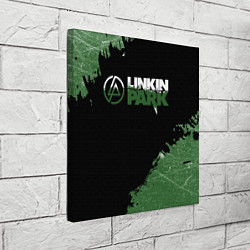 Холст квадратный Линкин Парк в стиле Гранж Linkin Park, цвет: 3D-принт — фото 2