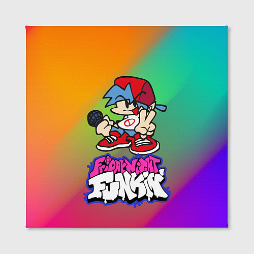 Картина квадратная BOYFRIEND FRIDAY NIGHT FUNKIN / 3D-принт – фото 2