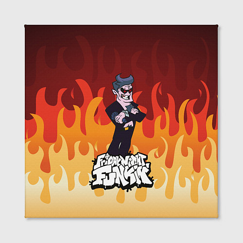 Картина квадратная Дорогой Папочка Friday Night Funkin / 3D-принт – фото 2
