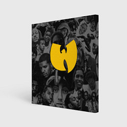 Холст квадратный WU-TANG CLAN ЛЕГЕНДЫ РЕПА, цвет: 3D-принт