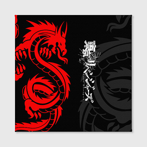 Картина квадратная Токийские Мстители: Красный дракон / 3D-принт – фото 2