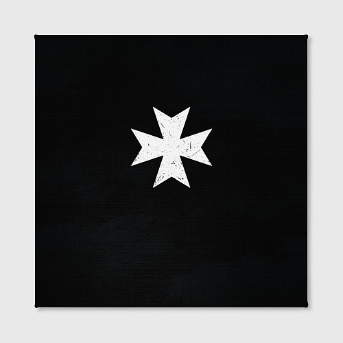 Картина квадратная Черные Храмовники раскраска доспеха / 3D-принт – фото 2