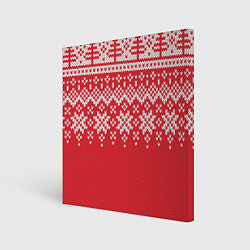 Картина квадратная Knitted Pattern