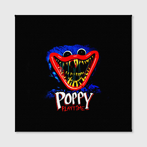 Картина квадратная Poppy Playtime: Huggy / 3D-принт – фото 2