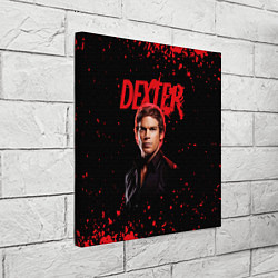 Холст квадратный Dexter Декстер, цвет: 3D-принт — фото 2