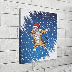 Холст квадратный ГОД ТИГРА 2022 DUB ТИГР, цвет: 3D-принт — фото 2