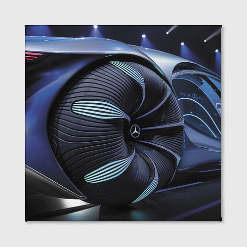 Картина квадратная Mercedes-Benz Concept 2021 vanguard / 3D-принт – фото 2