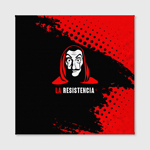 Картина квадратная La Casa de Papel La Resistencia / 3D-принт – фото 2