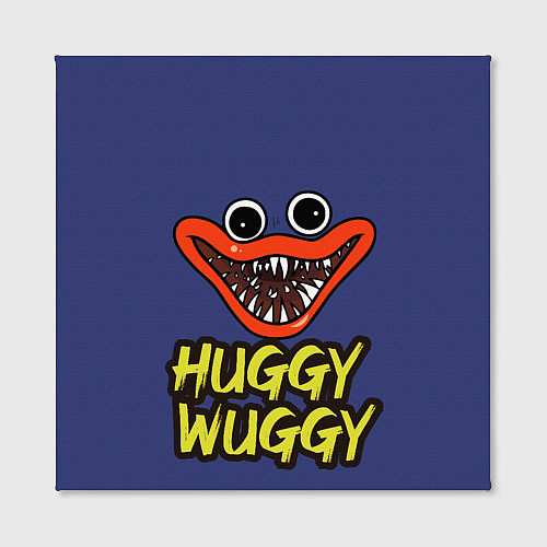 Картина квадратная Huggy Wuggy: Smile / 3D-принт – фото 2