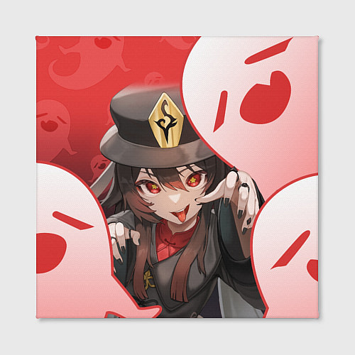 Картина квадратная ХУ ТАО С ПРИЗРАКАМИ / 3D-принт – фото 2