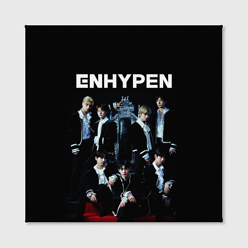 Картина квадратная ENHYPEN: Хисын, Джей, Джейк, Сонхун, Сону, Ни-Ки, / 3D-принт – фото 2