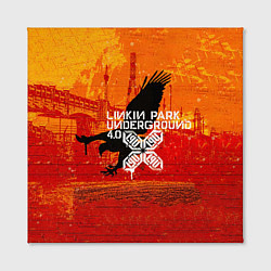 Холст квадратный Linkin Park - Underground 4 0, цвет: 3D-принт — фото 2