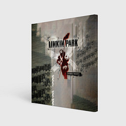 Холст квадратный Hybrid Theory Live Around The World - Linkin Park, цвет: 3D-принт