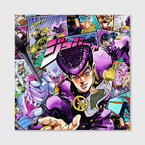 Картина квадратная JoJos Bizarre Adventure: Josuke / 3D-принт – фото 2