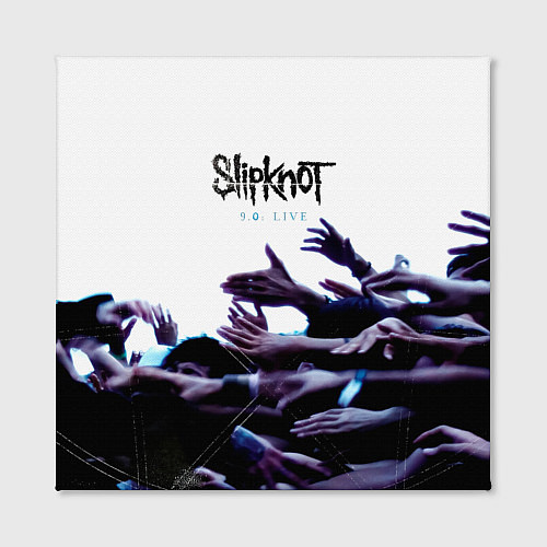 Картина квадратная 9 0: Live - Slipknot / 3D-принт – фото 2