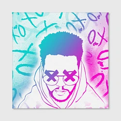 Холст квадратный The Weeknd, XO, цвет: 3D-принт — фото 2