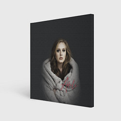 Холст квадратный Фото Адель, цвет: 3D-принт