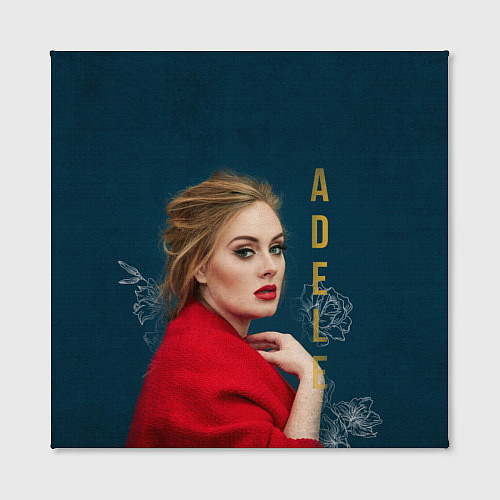 Картина квадратная Portrait Adele / 3D-принт – фото 2