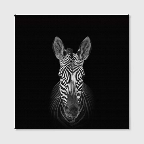 Картина квадратная Зебраzebra / 3D-принт – фото 2