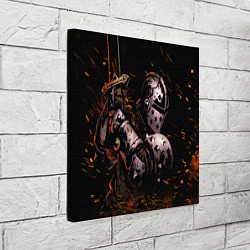 Холст квадратный Darkest Dungeon Fish and Bones, цвет: 3D-принт — фото 2