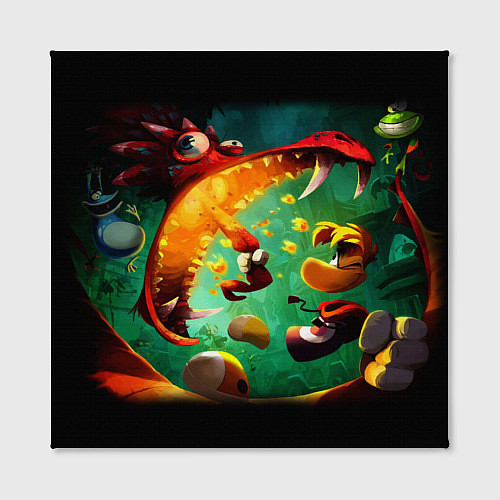 Картина квадратная Rayman Legend / 3D-принт – фото 2