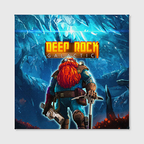 Картина квадратная Deep Rock Galactic Scout / 3D-принт – фото 2