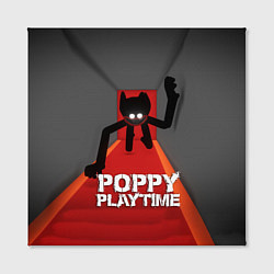 Холст квадратный ХАГГИ ВАГГИ Я ИДУ ЗА ТОБОЙ - POPPY PLAYTIME, цвет: 3D-принт — фото 2