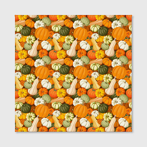 Картина квадратная Тыквы Pumpkin / 3D-принт – фото 2