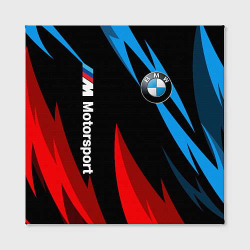 Картина квадратная BMW Логотип Узор / 3D-принт – фото 2