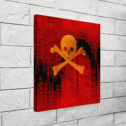 Холст квадратный Пиратский шум, цвет: 3D-принт — фото 2