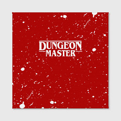 Холст квадратный DUNGEON MASTER BLOOD ГАЧИМУЧИ КРАСНЫЙ, цвет: 3D-принт — фото 2