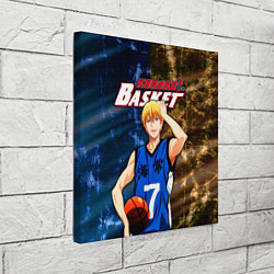 Холст квадратный Kuroko no Basuke, Рёта Кисе Kise Ryota, цвет: 3D-принт — фото 2