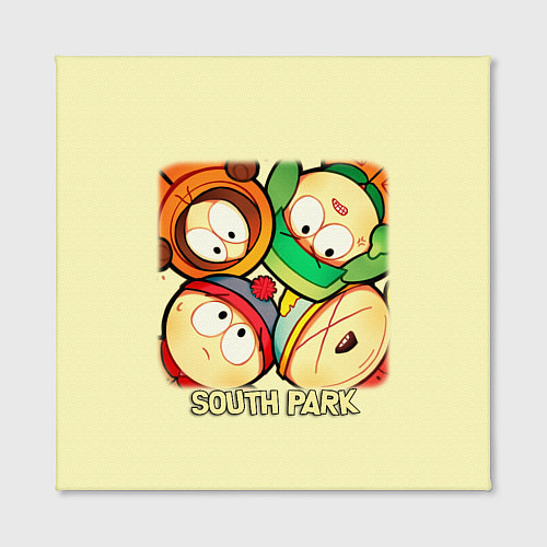 Картина квадратная Персонажи Южный парк South Park / 3D-принт – фото 2