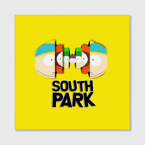 Картина квадратная South Park - Южный парк персонажи / 3D-принт – фото 2