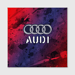 Холст квадратный AUDI Audi Краски, цвет: 3D-принт — фото 2