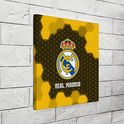 Холст квадратный РЕАЛ МАДРИД Real Madrid Графика, цвет: 3D-принт — фото 2