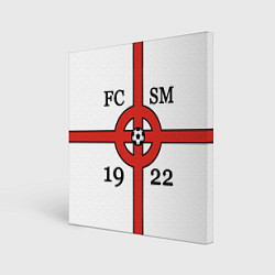 Холст квадратный FCSM-1922, цвет: 3D-принт
