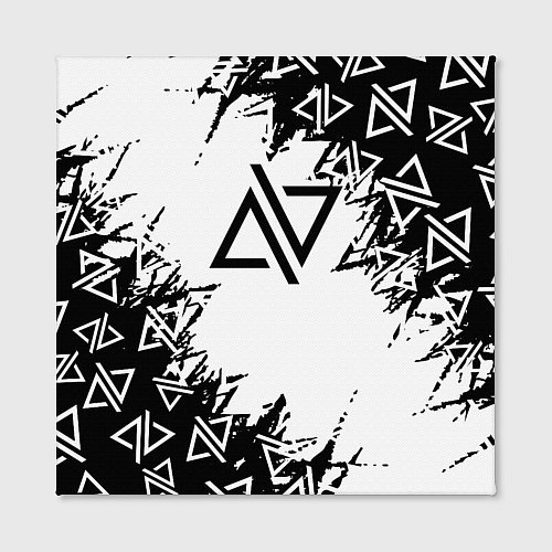 Картина квадратная Адель певица паттерн / 3D-принт – фото 2