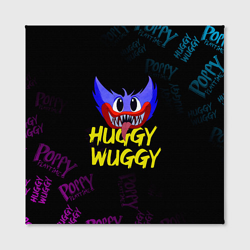 Картина квадратная HUGGY WUGGY PATTERN / 3D-принт – фото 2