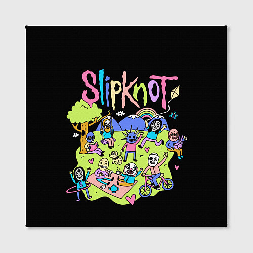 Картина квадратная Slipknot cuties / 3D-принт – фото 2