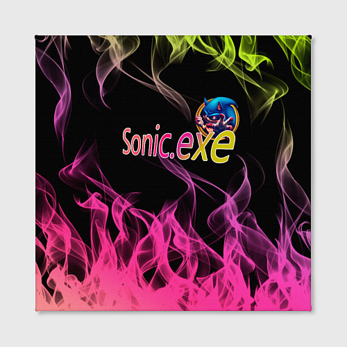 Картина квадратная Sonic Exe Супер бомба / 3D-принт – фото 2