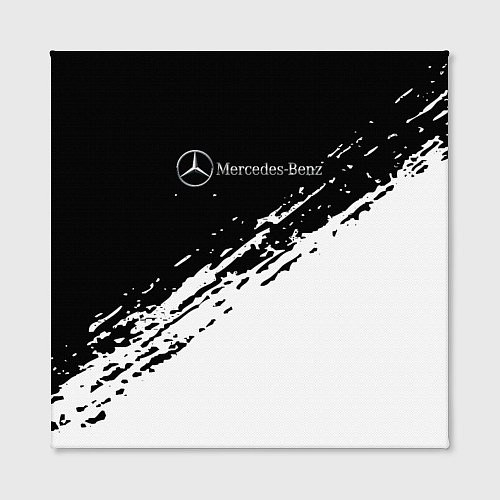 Картина квадратная Mercedes-Benz - Разделение / 3D-принт – фото 2