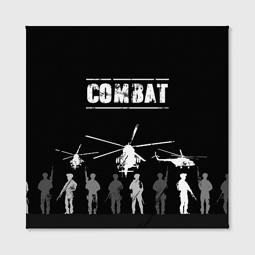 Картина квадратная Combat / 3D-принт – фото 2