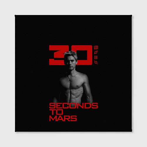 Картина квадратная 30 Seconds to Mars Jared Leto / 3D-принт – фото 2